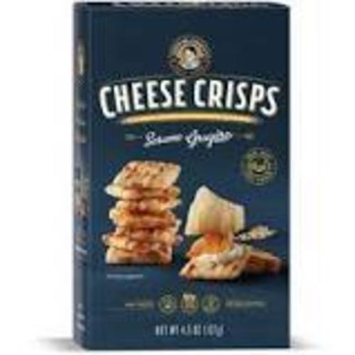 Zoom to enlarge the John Macy’s Sesame Gruyere Cheesecrisps