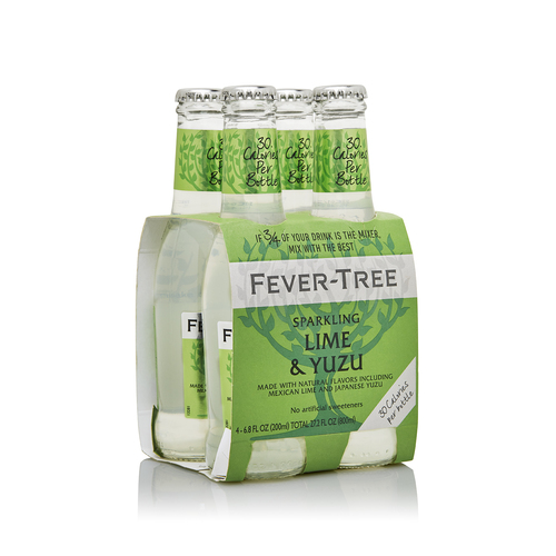 Fever Tree • Lime & Yuzu Sparkling 200ml 4pk