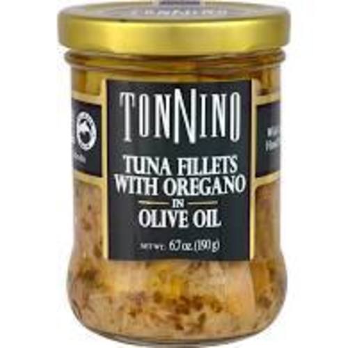 Zoom to enlarge the Tonnino Tuna Fillets • Oregano Olive Oil