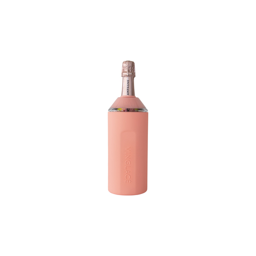 Zoom to enlarge the Vinglace Bottle Insulator • Coral Stainless Steel