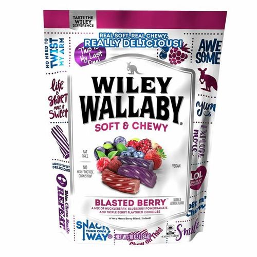 Zoom to enlarge the Wiley Wallaby Licorice • Blasted Berry