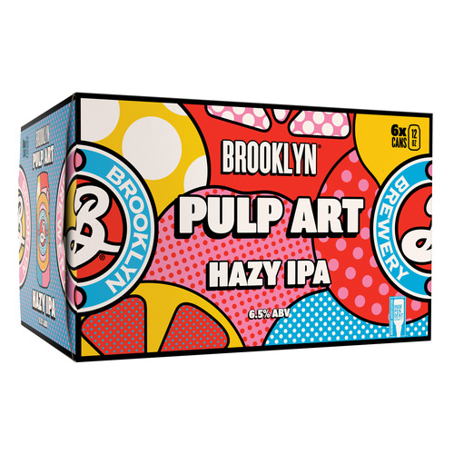 Zoom to enlarge the Brooklyn Pulp Art Hazy IPA • 6pk Can