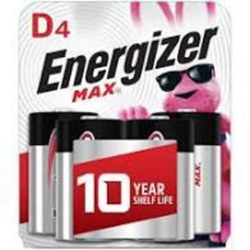 Zoom to enlarge the Energizer Battery • Max D 4pk