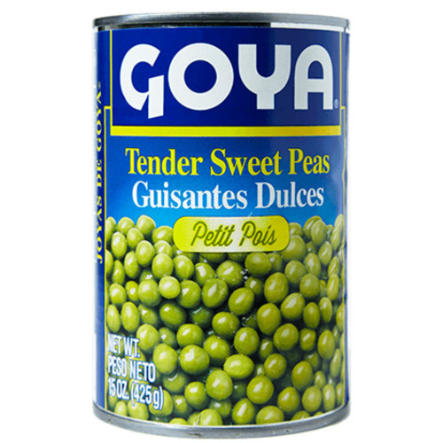 Zoom to enlarge the Goya Green Peas Can