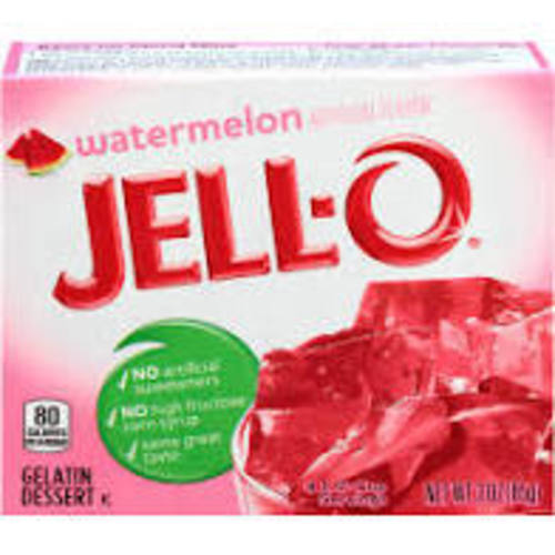 Zoom to enlarge the Jello Watermelon Flavor Gelatin Dessert