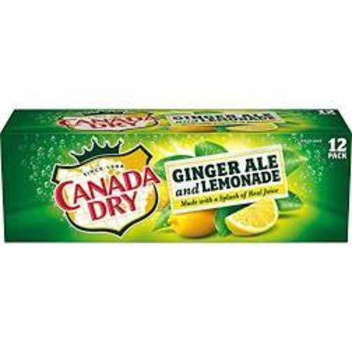 Zoom to enlarge the Canada Dry Ginger Ale • Lemonade 12 oz 12 Pack