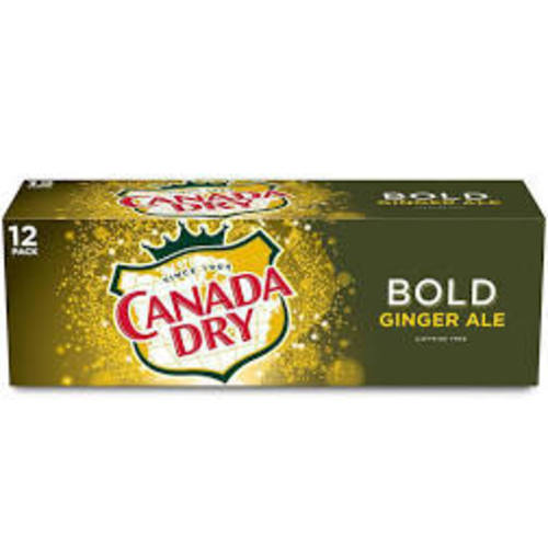 Zoom to enlarge the Canada Dry Ginger Ale • Bold 12 oz Can 12 Pack