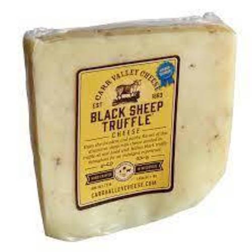Zoom to enlarge the Carr Valley Black Sheep Truffle Cheese