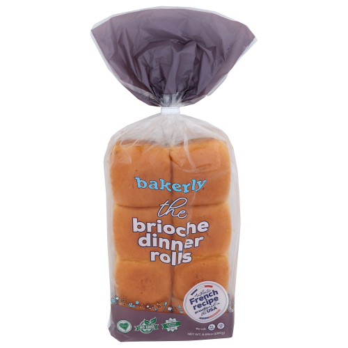 Zoom to enlarge the Bakerly • Rolls Brioche Dinner 8pk