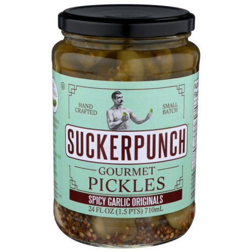 Zoom to enlarge the Suckerpunch Pickles • Spicy Garlic