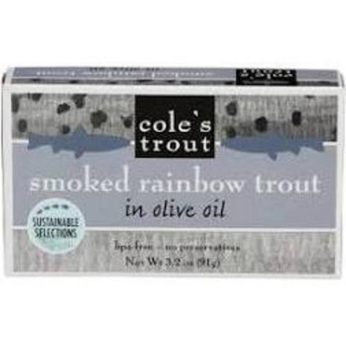 Zoom to enlarge the Cole’s Smoked Rainbow Trout In Olive Oil