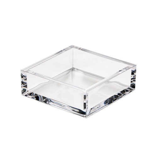 Zoom to enlarge the Caspari • Cocktail Napkin Holder Clear Acrylic