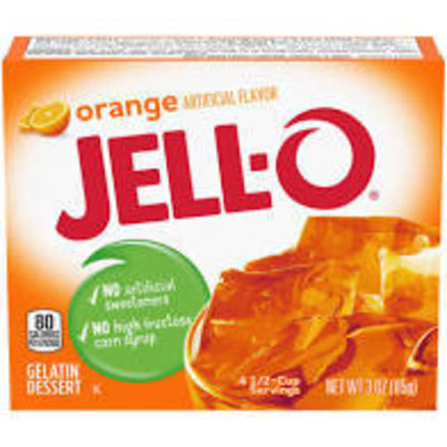 Zoom to enlarge the Jell-o Orange Gelatin Dessert