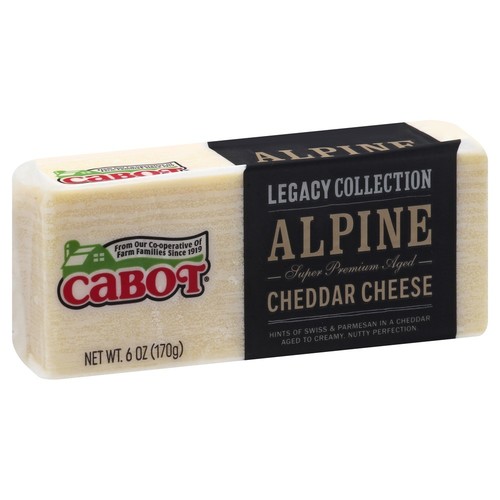 Zoom to enlarge the Cabot Legacy Collection Alpine Cheddar Cheese Bar