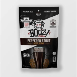 Boozy Peppered Stout Beef Jerky