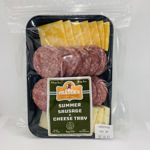 Zoom to enlarge the Meat • Praseks Summer Sausage Cheese Trays