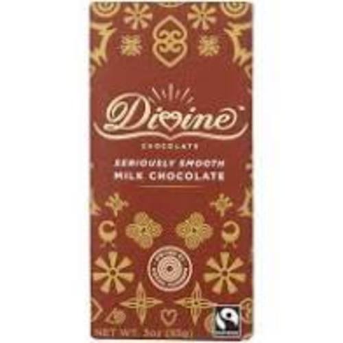 Zoom to enlarge the Divine Chocolate Bar • Milk