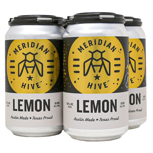 Zoom to enlarge the Meridian Hive Lemon Mead • Cans