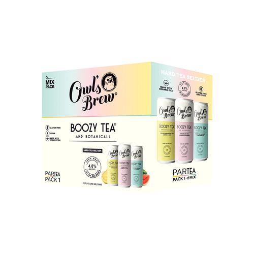 Owl's Brew Partea 1 Variety Pack • 6pk Can