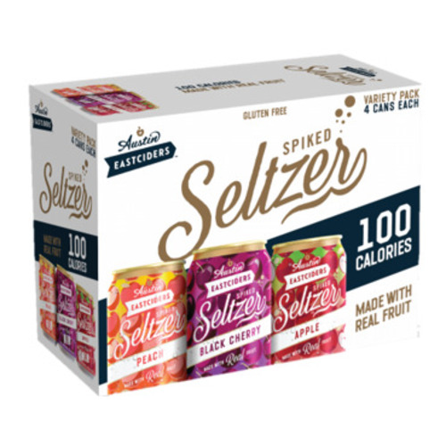 Zoom to enlarge the Austin Eastciders Seltzer Variety • 12pk Can