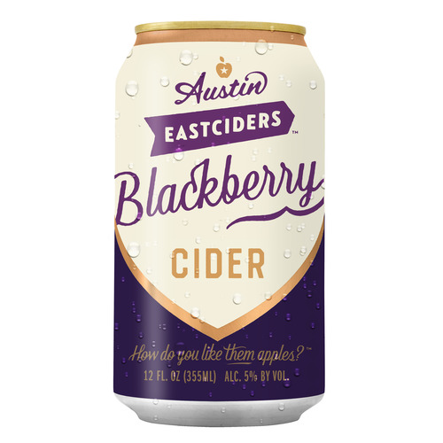 Zoom to enlarge the Austin Eastciders Blackberry Cider • 6pk Can