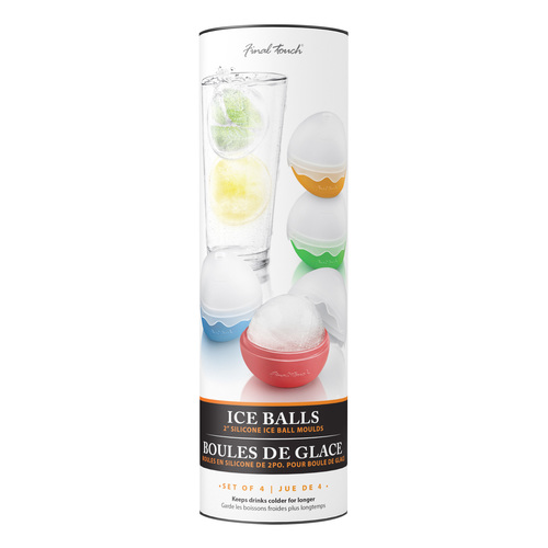 Zoom to enlarge the Final Touch • 2″ Ice Ball Mold 4 Pack Tube