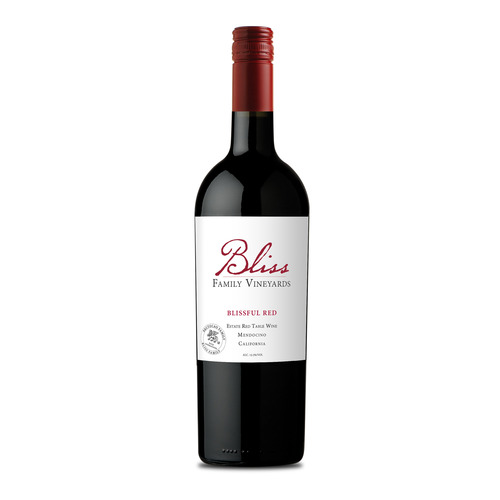 Zoom to enlarge the Bliss Vineyards Blissful Red Estate Bottled Sangiovese