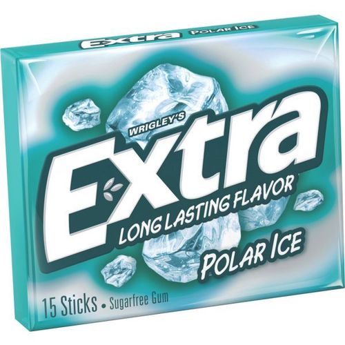 Zoom to enlarge the Wrigley’s Polar Ice Extra Chewing Gum