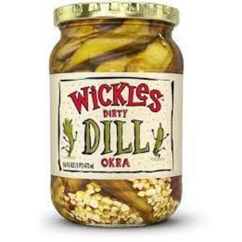 Zoom to enlarge the Wickles Okra • Dirty Dill