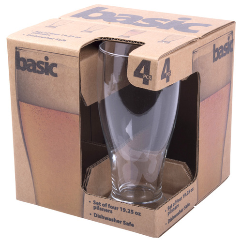 Zoom to enlarge the Home Essentials Basic • Pilsner Glass 19.25 oz