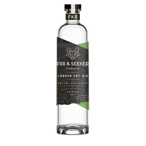 Zoom to enlarge the Fox and Seeker London Dry Gin