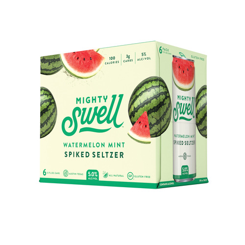 Zoom to enlarge the Mighty Swell Watermelon Mint • 6pk Can