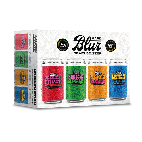Zoom to enlarge the Tupps Brewing Blur Hard Seltzer Variety • 12pk Can