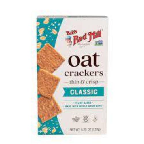 Zoom to enlarge the Bobs Red Mill Oat Crackers • Classic