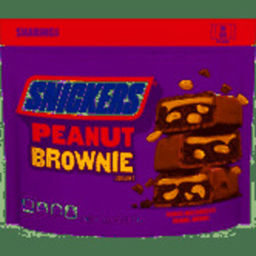 Zoom to enlarge the Snickers Peanut Brownie Squares Fun Size In Bag