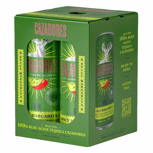 Zoom to enlarge the Cazadores Cocktails • Spicy Margarita 4pk-12oz