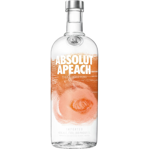 Zoom to enlarge the Absolut Apeach Vodka