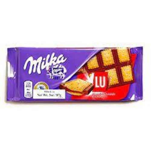 Zoom to enlarge the Milka Lu Cookies Chocolate Bar 3oz