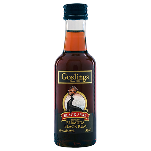 Zoom to enlarge the Gosling Black Seal Rum • 50ml (Each)