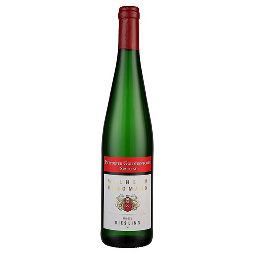 Zoom to enlarge the Wilhelm Bergmann Spatlese Piesporter Goldtropfchen Riesling