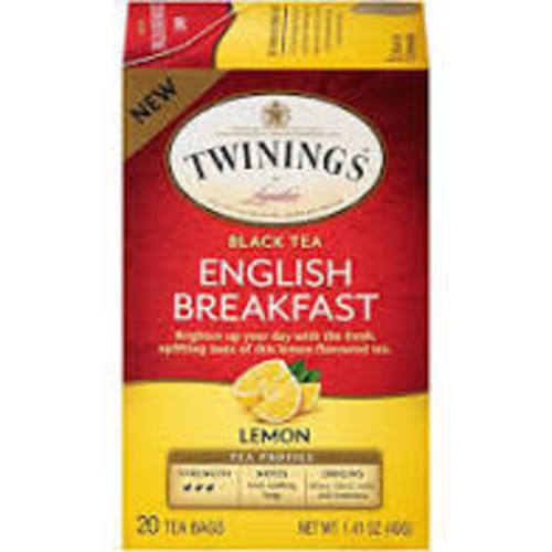 Zoom to enlarge the Twinings Of London English Brakfast Lemon Tea Bags