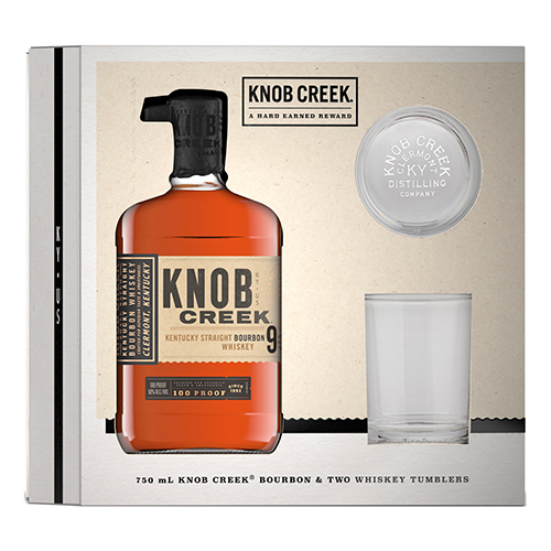 Zoom to enlarge the Knob Creek Rye • with 2 Rocks Glasses