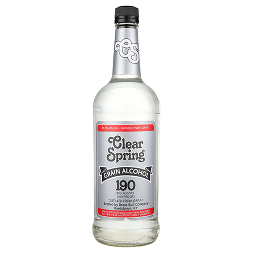 Zoom to enlarge the Clear Spring Grain Alcohol 190′
