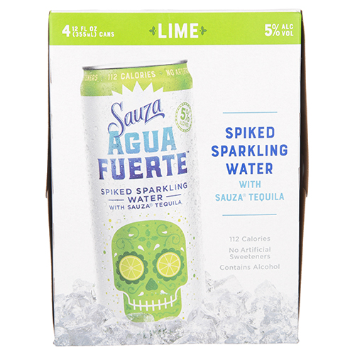 Zoom to enlarge the Agua Fuerte Cocktails • Lime Margarita 4pk-355ml