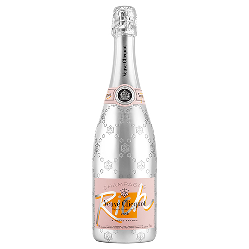 Zoom to enlarge the Clicquot Rich Rose Champagne 6 / Case