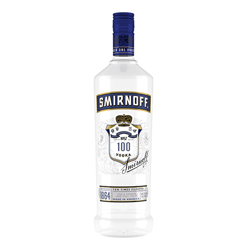 Zoom to enlarge the Smirnoff Vodka • 100′