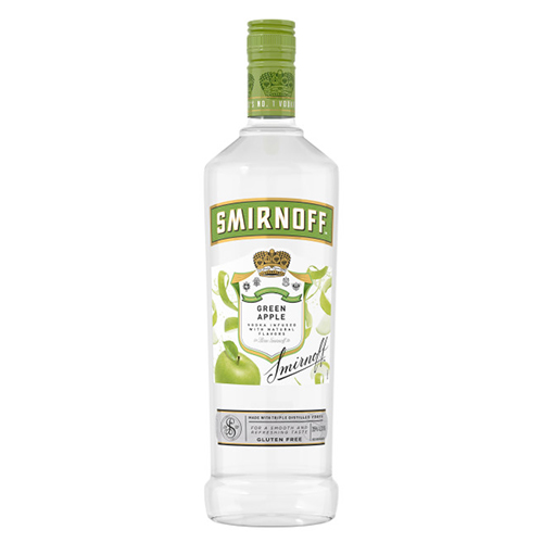 Zoom to enlarge the Smirnoff Vodka • Green Apple