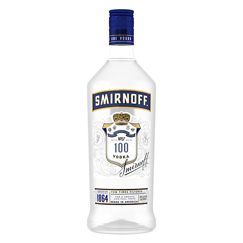 Zoom to enlarge the Smirnoff Vodka • 100′