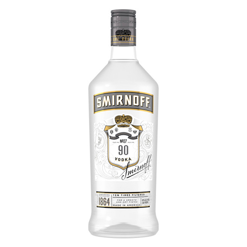 Zoom to enlarge the Smirnoff Silver Vodka 90 Proof