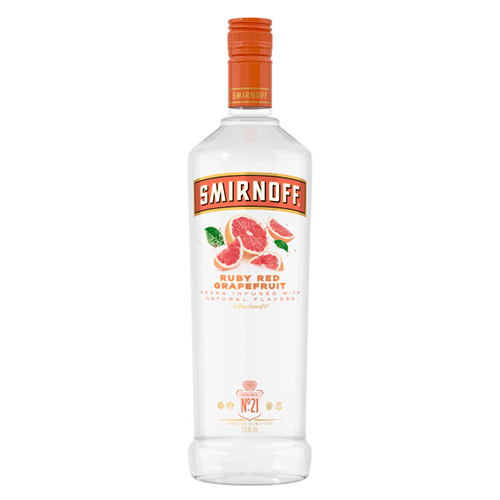 Zoom to enlarge the Smirnoff Vodka • Grapefruit